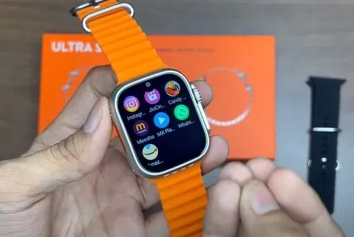 Ultra S9 5G Android Smartwatch 8GB Ram+128GB Rom With Dual Camera